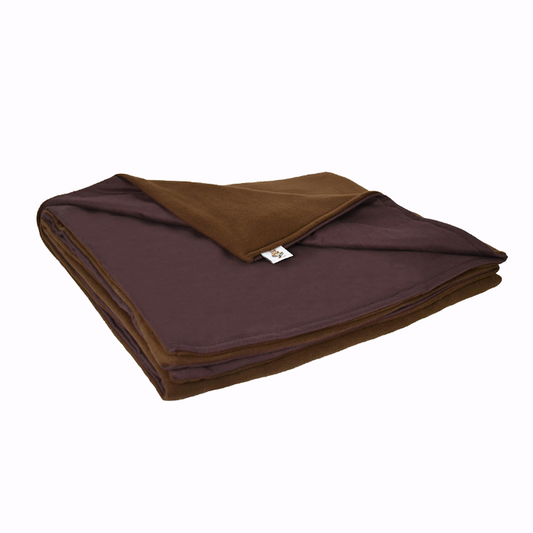 10LB Brown (Large) Fleece and Flannel